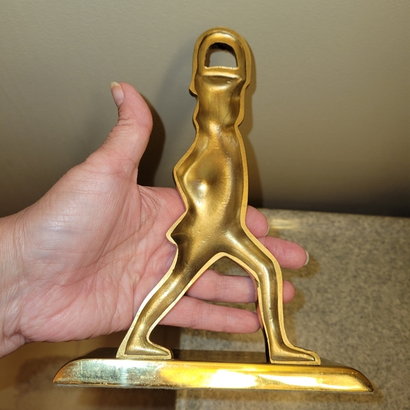 Vintage Baldwin Brass Hessian Soldier Door Stop Made in America - Picture 2 of 4